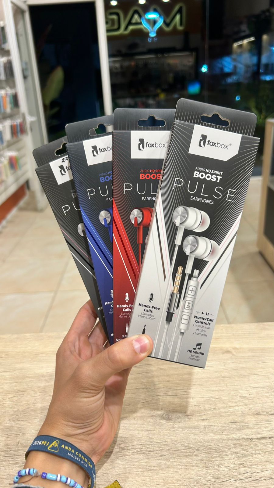 Auricular FoxBox Boost PULSE 3.5mm